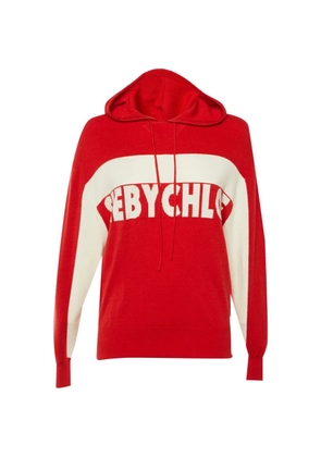 See by Chloé logo intarsia sweater - Red