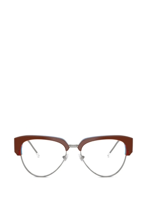 Diesel cat-eye frame glasses - Brown