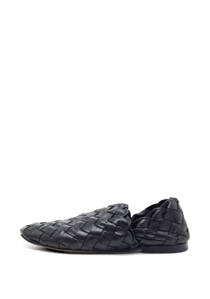 Bottega Veneta Pre-Owned Intrecciato loafers - Black