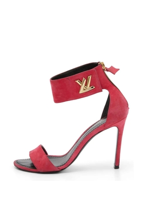 Louis Vuitton Pre-Owned Twist ankle strap sandals - Red
