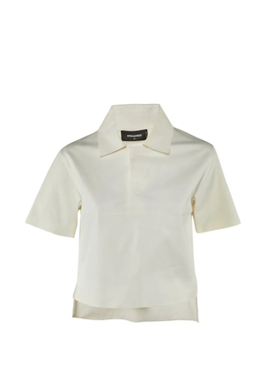 DSQUARED2 high-low top - White