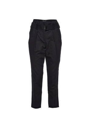 Isabel Marant Vintage belted tapered trousers - Black
