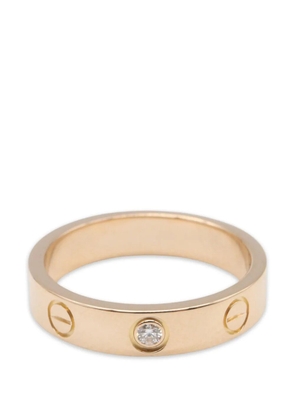 Cartier 2010s mini Love diamond ring - Pink