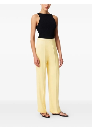 Another Tomorrow straight-leg trousers - Yellow