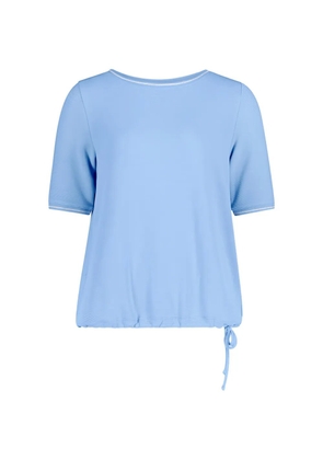 Betty Barclay drawstring-hem T-shirt - Blue