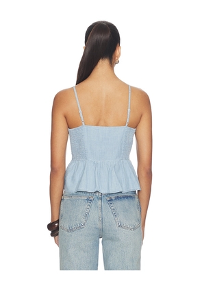 LEVI'S Monet Blouse in Blue. Size XS. Also in M.