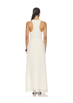 Nanushka Rayen Dress in Ivory. Size XS. Also in M, S.