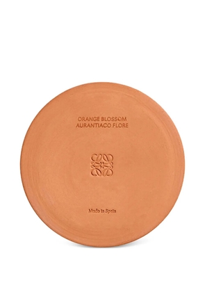 LOEWE ribbed orange candle