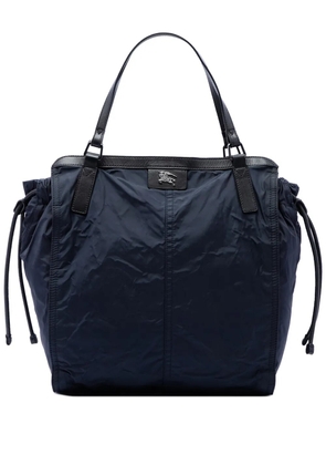 Burberry Pre-Owned 2000-2017 Nylon Packable Buckleigh tote bag - Blue