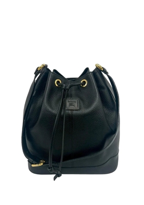 Burberry Pre-Owned 20th Century Calf Leather bucket bag - Black