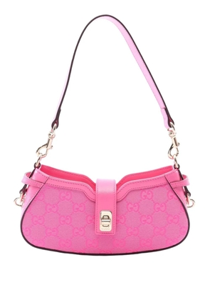 Gucci Pre-Owned 2010-2026 Mini GG Canvas Moon Side shoulder bag - Pink