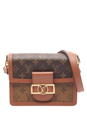 Louis Vuitton Pre-Owned 2021-2026 Monogram Reverse Mini Dauphine satchel - Brown