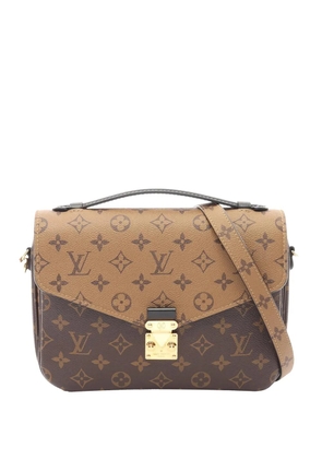 Louis Vuitton Pre-Owned 2021-2026 Monogram Reverse Pochette Metis satchel - Brown
