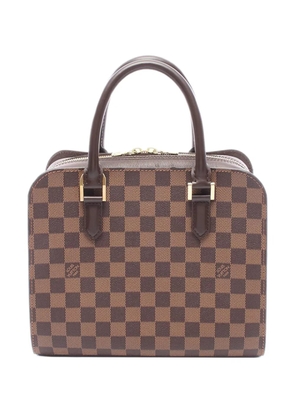 Louis Vuitton Pre-Owned 2002 Damier Ebene Triana handbag - Brown