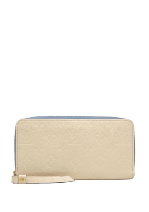 Louis Vuitton Pre-Owned 2019 Monogram Empreinte Zippy Wallet long wallets - Neutrals