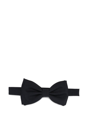 Lardini textured bow tie - Blue