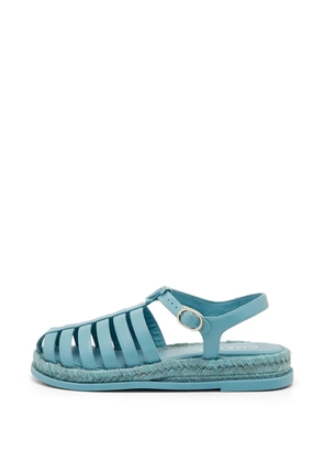 CHANEL Pre-Owned CC Interlocking gladiator sandals - Blue