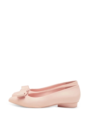 Ferragamo Pre-Owned Viva bow ballet flats - Pink