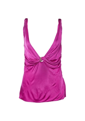 Versace Pre-Owned 2008 knot-detail sleeveless top - Pink