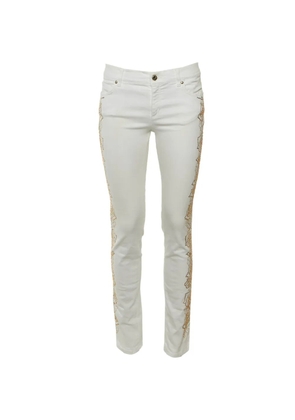 Versace Jeans Couture studded jeans - White