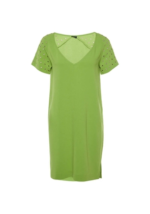 JOSEPH eyelet-detail shift dress - Green