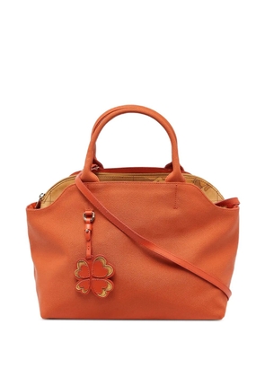 ALVIERO MARTINI 1° CLASSE leather satchel bag - Orange