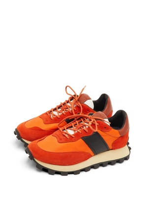 Tod's Vintage panelled low-top sneakers - Orange