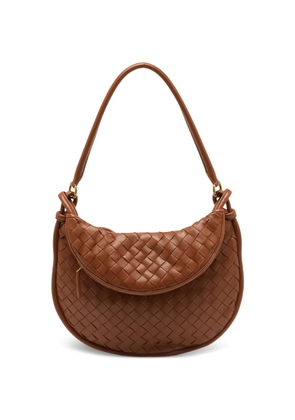 Bottega Veneta Pre-Owned medium Intrecciato Gemelli shoulder bag - Brown