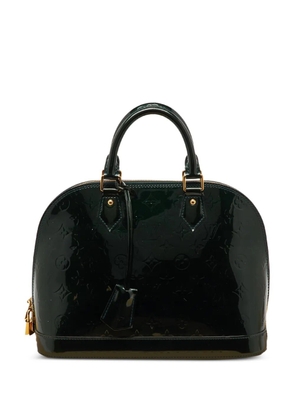 Louis Vuitton Pre-Owned 2009 small Alma Monogram Vernis tote bag - Green