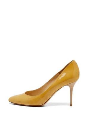 Jimmy Choo Pre-Owned Gilbert pointed-toe heeled pumps - Neutrals