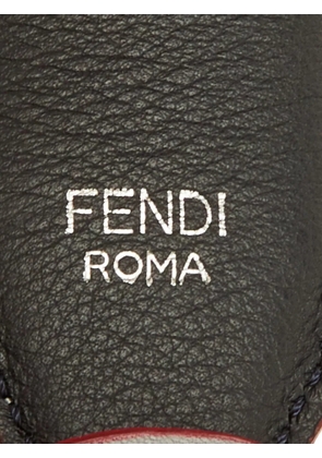 Fendi Pre-Owned Flowerland leather bag strap - Grey