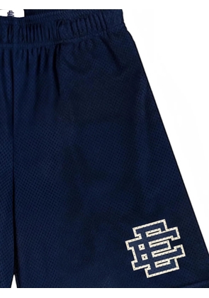 ERIC EMANUEL logo-print track shorts - Blue