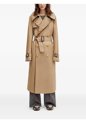 Wales Bonner Gates belted double-breasted coat - Neutrals