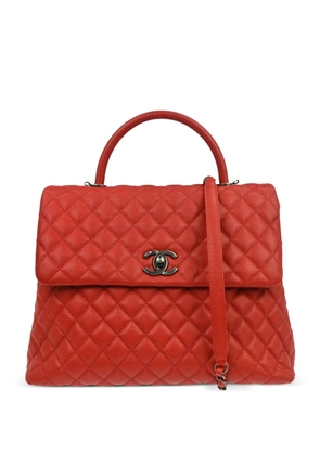 CHANEL Pre-Owned 2017 Coco Handle tote bag - Red
