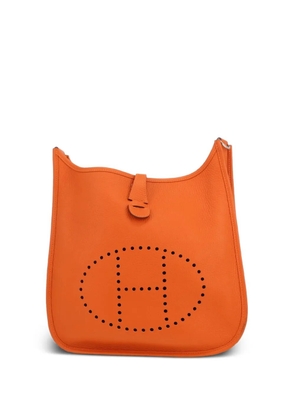 Hermès Pre-Owned 2023 Evelyne III Togo leather shoulder bag - Orange