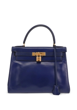 Hermès Pre-Owned 1987 28 Kelly handbag - Blue