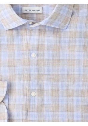 Peter Millar Milo check-pattern shirt - Blue