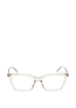 Saint Laurent Eyewear square-frame glasses - White