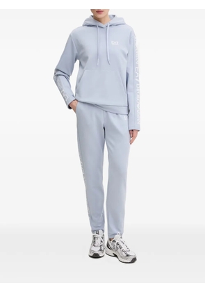 Ea7 Emporio Armani long-sleeve hoodie tracksuit - Blue