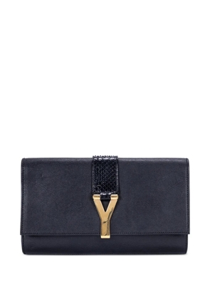 Saint Laurent Pre-Owned Y Ligne clutch bag - Black