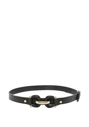 Burberry Pre-Owned buckle leather belt - Black