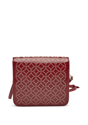 Alaïa Pre-Owned Arabesque studded shoulder bag - Red