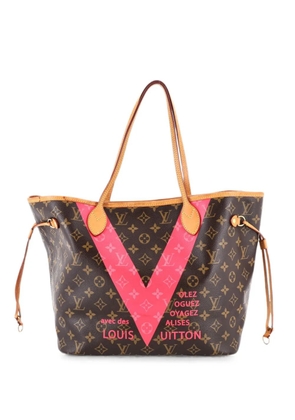 Louis Vuitton Pre-Owned Neverfull NM Limited Edition Cities V Monogram Canvas MM tote bag - Brown