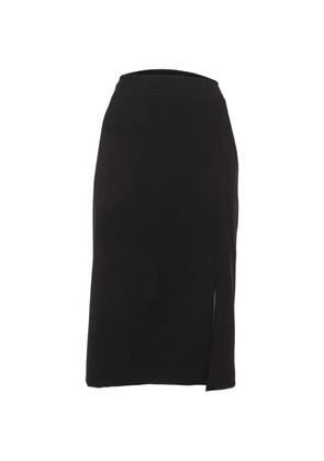 Moschino Pre-Owned zip-up pencil skirt - Black