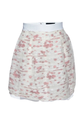Dolce & Gabbana Pre-Owned fil-coupé mini skirt - White