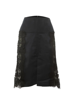 Dolce & Gabbana Pre-Owned lace corset mini dress - Black