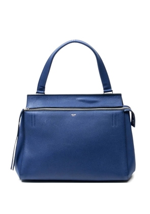 Celine Pre-Owned Ring leather tote bag - Blue