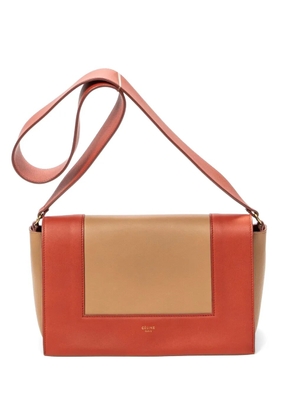Celine Pre-Owned colour-block shoulder bag - Orange