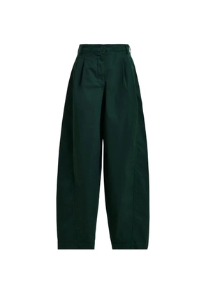 Essentiel Antwerp twisted-seam tapered trousers - Green