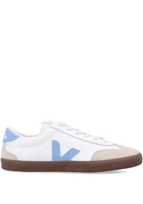 VEJA Volley suede-panel sneakers - White